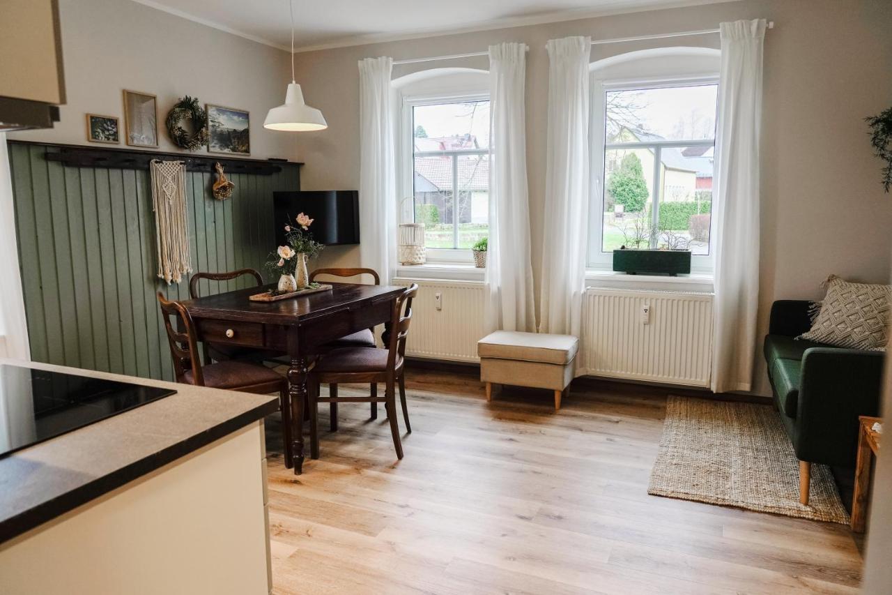 Urlaubsfreude Biedermann Haus Gluecksstein Ferienwohnung Smaragd Bad Schandau Exteriör bild