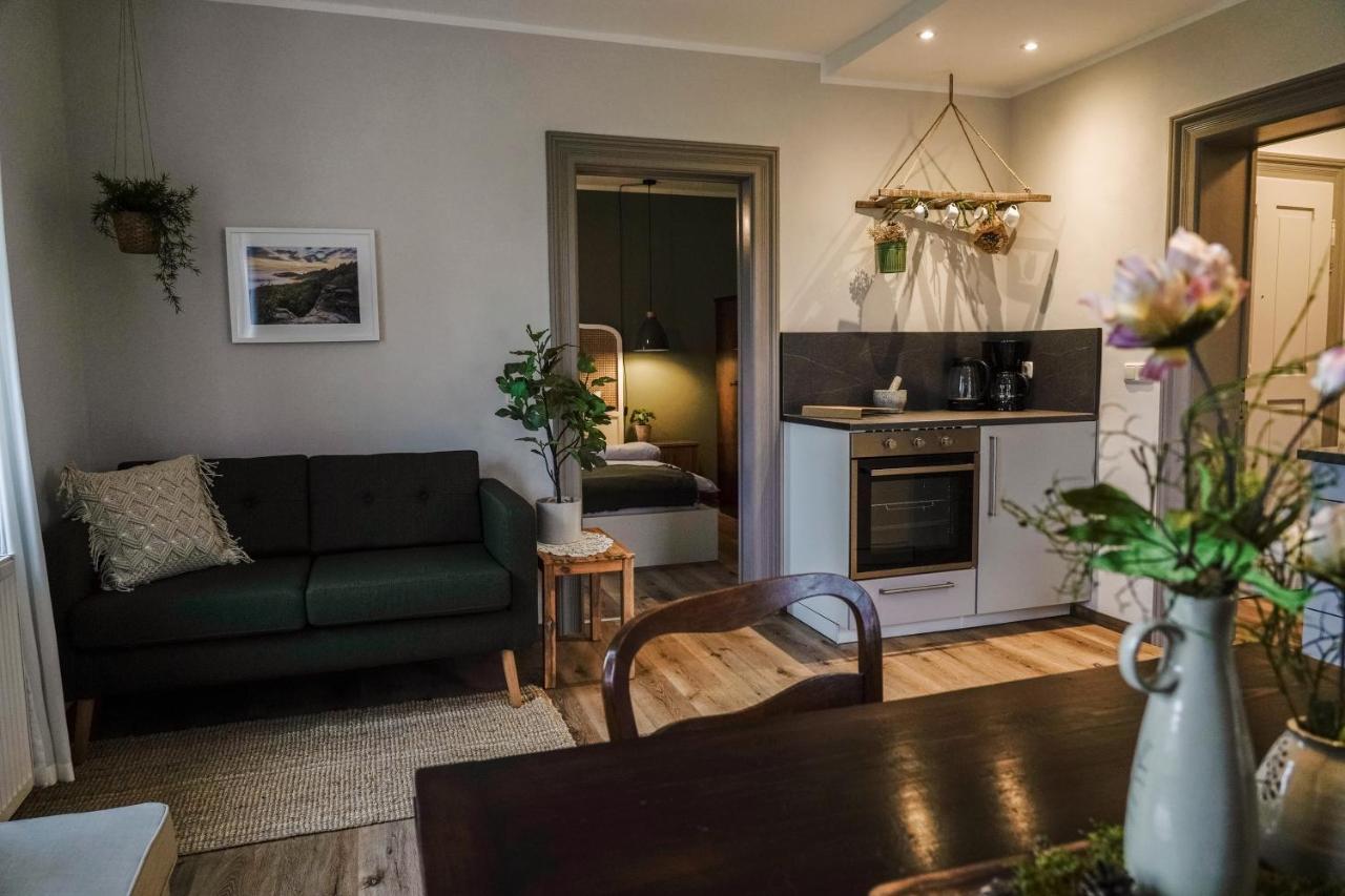 Urlaubsfreude Biedermann Haus Gluecksstein Ferienwohnung Smaragd Bad Schandau Exteriör bild