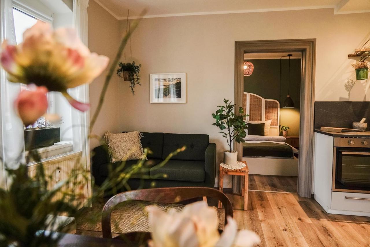 Urlaubsfreude Biedermann Haus Gluecksstein Ferienwohnung Smaragd Bad Schandau Exteriör bild
