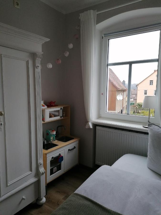 Urlaubsfreude Biedermann Haus Gluecksstein Ferienwohnung Smaragd Bad Schandau Exteriör bild